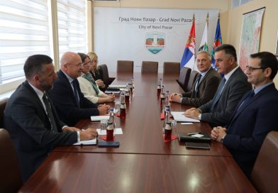 Gradonačelnik Biševac sa delegacijom OEBS-a o saradnji i razvojnim projektima