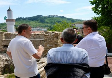 Memić: Naredne nedelje počinje druga faza radova na Severnoj tabiji, nastavljaju se aktivnosti na obnovi Isa-begovog hamama