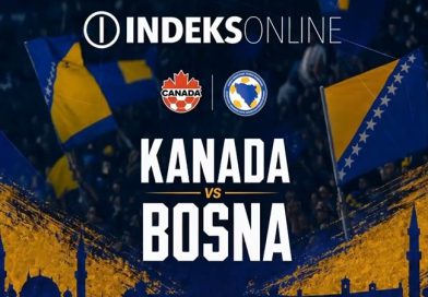 Prenos BiH – Kanada na šetalištu u Novom Pazaru