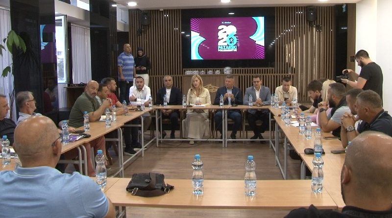 I SAS na sastanku organizatora Pazarskog polumaratona u Svečanoj sali Kulturnog centra
