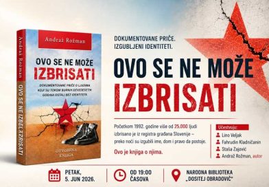 Promocija knjige “Ovo se ne može izbrisati” u Novom Pazaru