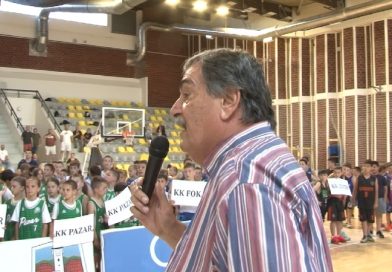 Oko 400 dece na drugom Međunarodnom mini basket festivalu u Novom Pazaru