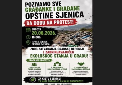SJENICA NA NOGAMA: GRAĐANI ZOVU NA PROTEST, DIREKTOR „VRELA“ TVRDI DA JE OPŠTINA DUŽNA DA OBEZBEDI LOKACIJU ZA OTPAD