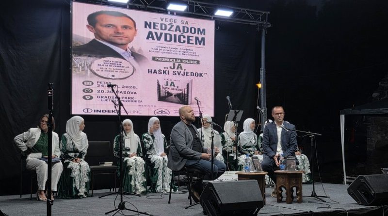 Promovisana knjiga Nedžada Avdića “Ja, haški svjedok” u Novom Pazaru