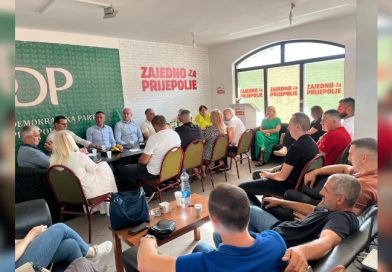 Predsedništvo SDP-a održalo sastanak sa Opštinskim odborom u Prijepolju