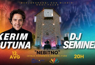 Novi Pazar obeležava Međunarodni dan mladih, večeras stand-up Kerima Čutune i DJ Seminem u Gradskom parku