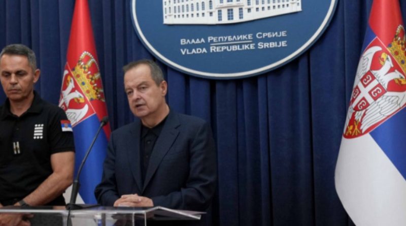 Dačić: Broj požara se menja iz dana u dan Dačić: Broj požara se menja iz dana u dan