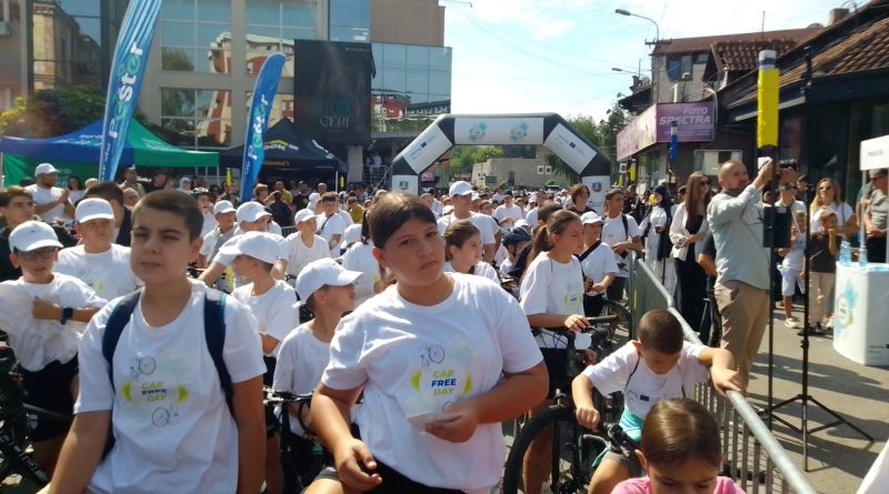 Dan evropske mobilnosti obilježen biciklističkom vožnjom u Novom Pazaru