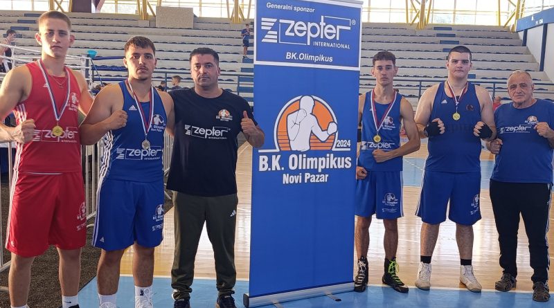 Bokseri Olimpikusa u Bokserskoj ligi Srbije u Prokuplju