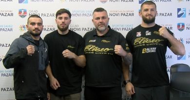 Krnjić pred 12. Balkan boxing: Čast je boksovati u Novom Pazaru