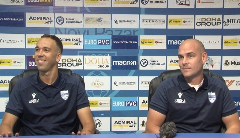 Pandurović: Teško je probiti Zemunce Strahinja Pandurović i Tomislav Dadić