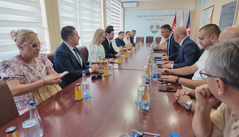 Uzbekistanski privrednici na sastanku u Gradskoj upravi