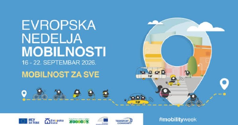 Evropska nedelja mobilnosti: Subota bez automobila (08.00 – 14.00) evropska nedelja mobilnosti u novom pazaru