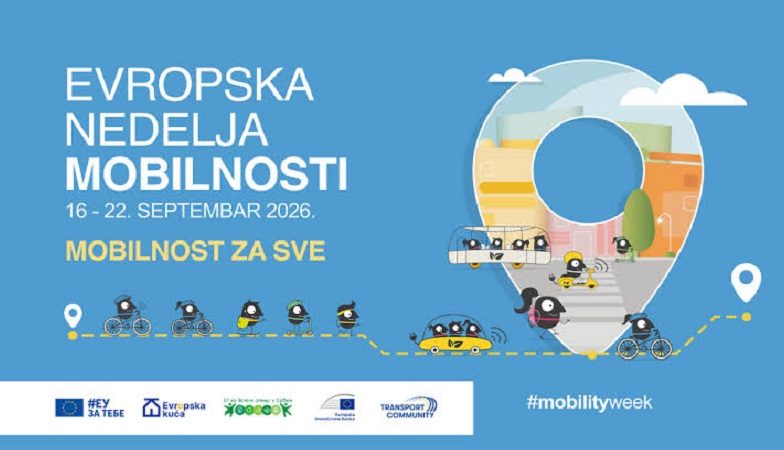 Evropska nedelja mobilnosti: Subota bez automobila (08.00 – 14.00) evropska nedelja mobilnosti u novom pazaru