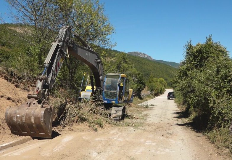 Počela rekonstrukcija puta od Krajčinovića do Sastavaka Počela rekonstrukcija puta od Krajčinovića do Sastavaka