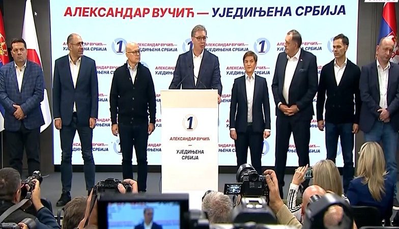 Vučić: Izgubili smo izbore, pobedila je Studentska lista Vučić: Izgubili smo izbore, pobedila je Studentska lista