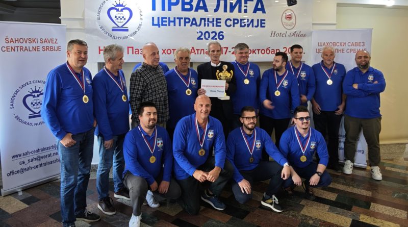 Šahisti Ine Dizajn Novi Pazar u elitnom rangu