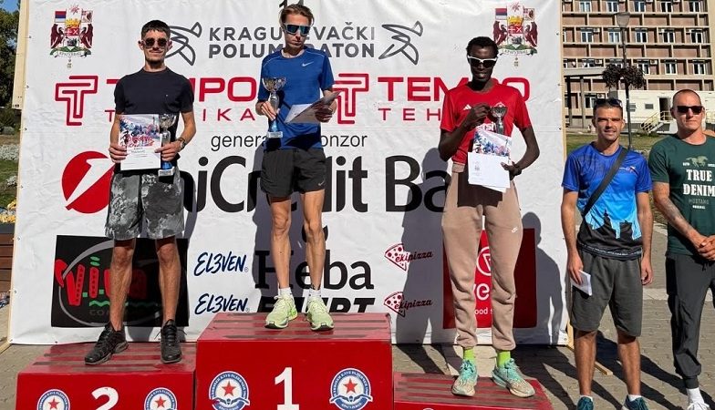 Kragujevački polumaraton: Pazarcima dva prva, dva druga i treće mesto