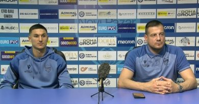 Nenad Lalatović i Stefan Melentijević na konferenciji za novinare