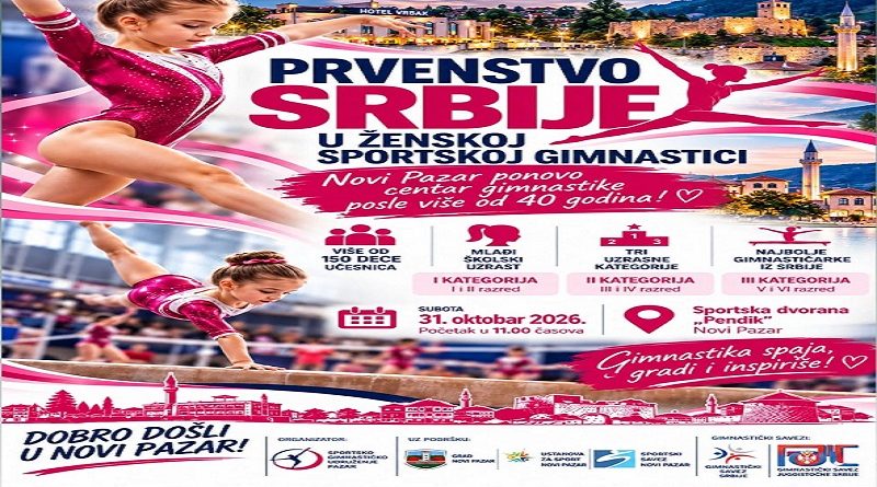 Povratak sportske gimnastike u Novi Pazar
